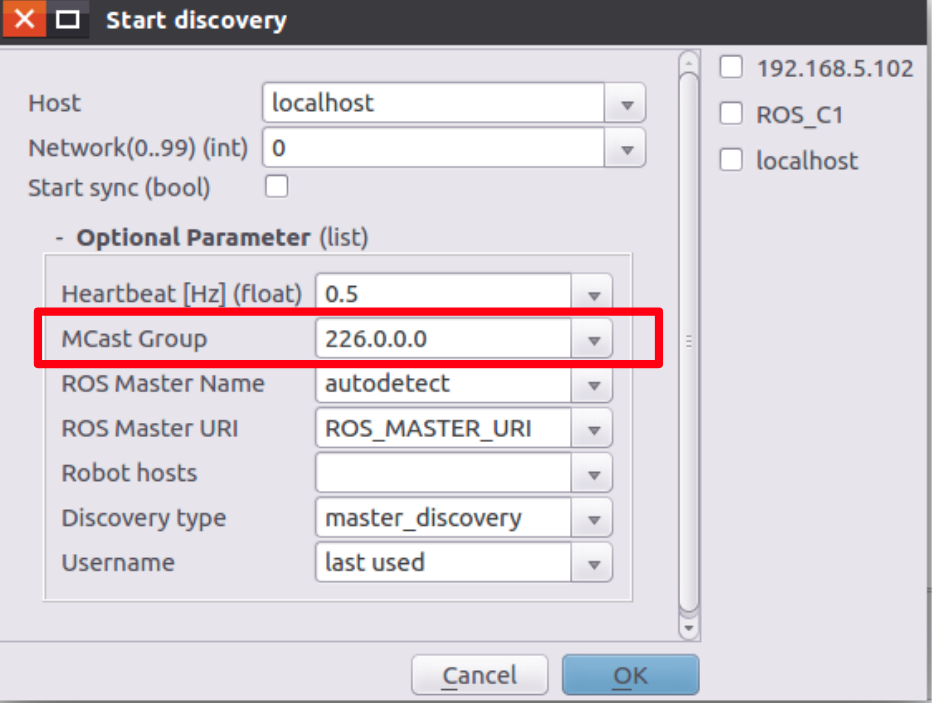 <img>Figure 9 Start discovery dialog window.