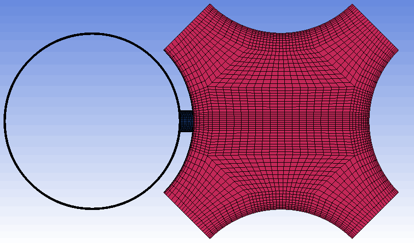 <img>Top-view of the mesh